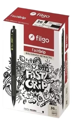 BOLIGRAFO FILGO FASTGRIP RT NEGRO