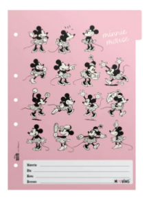 SEPARADOR MOOVING A4 MINNIE MOUSE