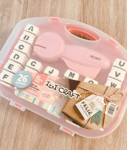 IBI CRAFT SET VALIJA ALFABETO 26 LETRAS