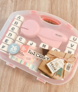 IBI CRAFT SET VALIJA ALFABETO 26 LETRAS