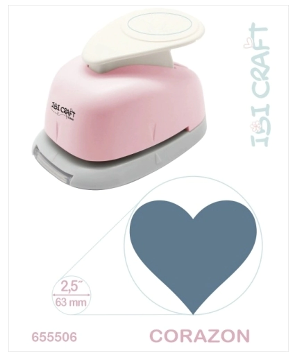 IBI CRAFT PERFORADORA ARTISTICA 63mm 2.5" CORAZON