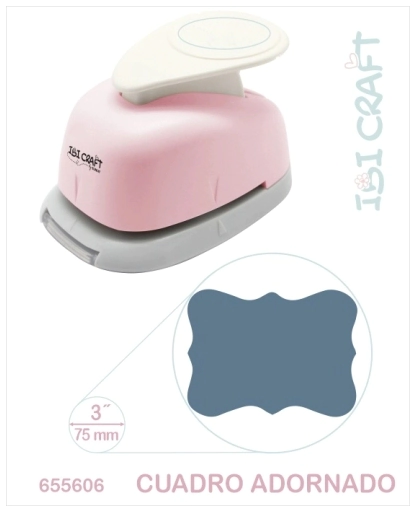 IBI CRAFT PERFORADORA ARTISTICA 75mm 3" CUADRO ADORNADO