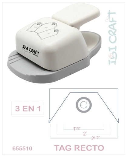 IBI CRAFT PERFORADORA PARA TAG REGULABLE