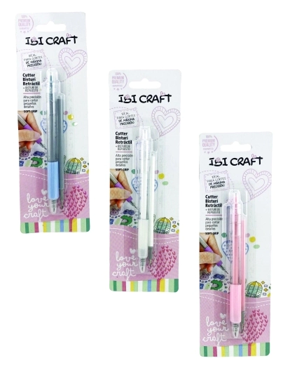 IBI CRAFT CUTTER BISTURI ERGONOMICO RETRACTIL + REPUESTO