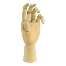 IBI MANO ARTICULADA FEMENINA 25cm IZQUIERDA