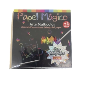 PAPEL MAGICO COLOURS 25 HOJITAS HOLOGRAFICAS
