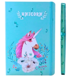 LIBRETA COLORUS UNICORNIO A5 X 80HJ RAYADOS