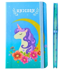 LIBRETA COLORUS UNICORNIO A5 X 80HJ RAYADOS