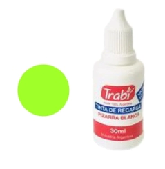 TINTA TRABI PIZARRA x 30ml VERDE LIMA