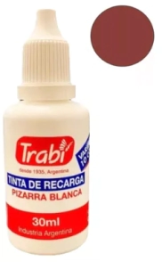 TINTA TRABI PIZARRA x 30ml MARRON