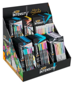 EXHIBIDOR BIC INTENSITY MINI PDQ x 34u 519446