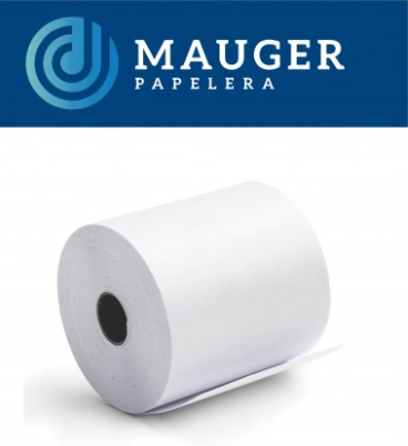 PAPEL P MAUGER TERMICO 80mm x 50mts x 8u C/BAND
