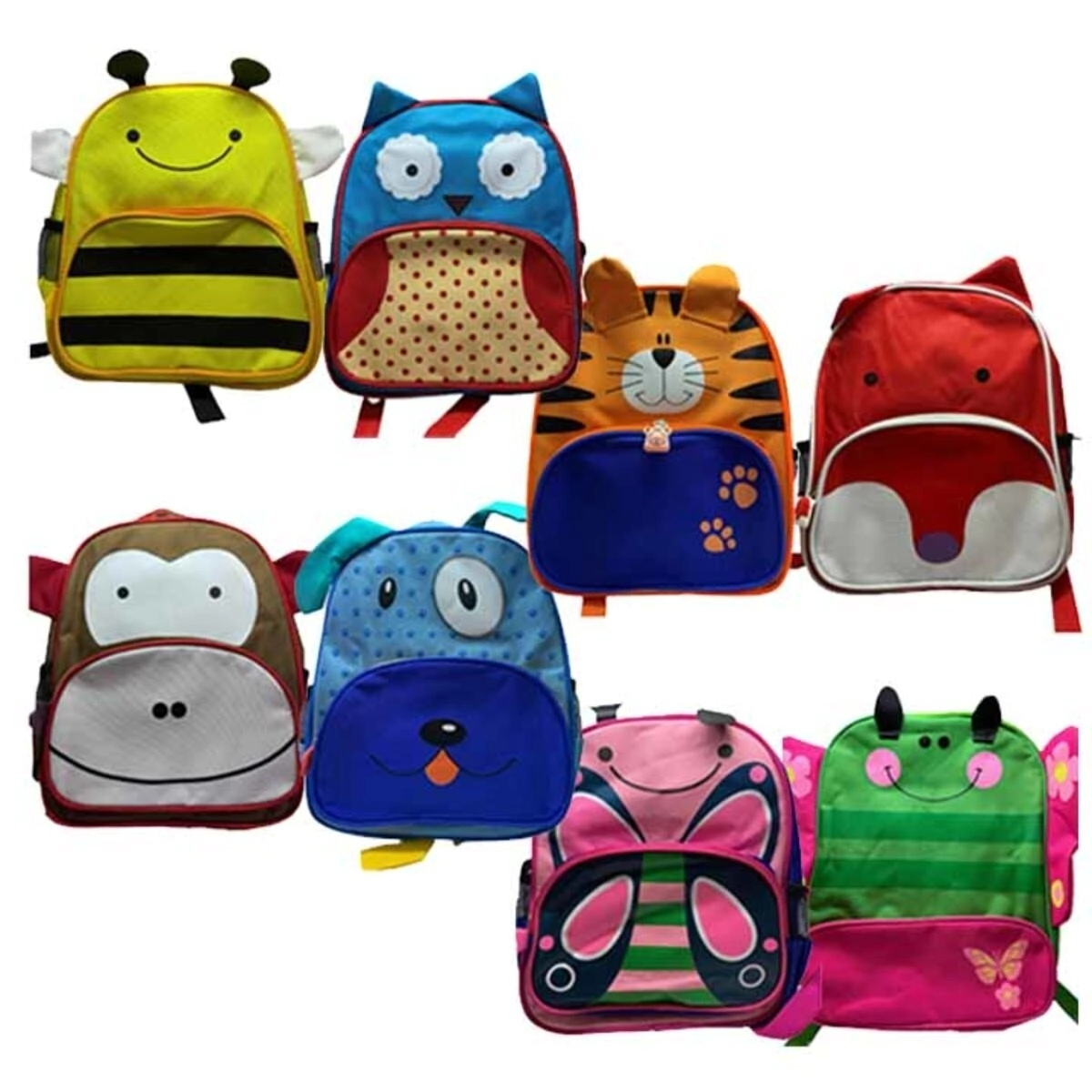 MOCHILA UTIL UNO INFANTIL VARIOS MODELOS ANIMALES