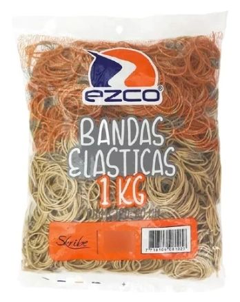 BANDAS ELASTICAS EZCO x 1 Kilo (diam. 60mm)