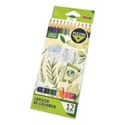 LAPICES COLOR PIZZINI x 12 LARGO