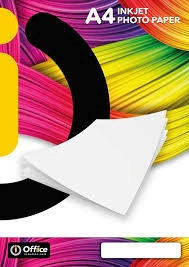 PAPEL FOTOGRAFICO OFFICE A4 200grs x 20hjs