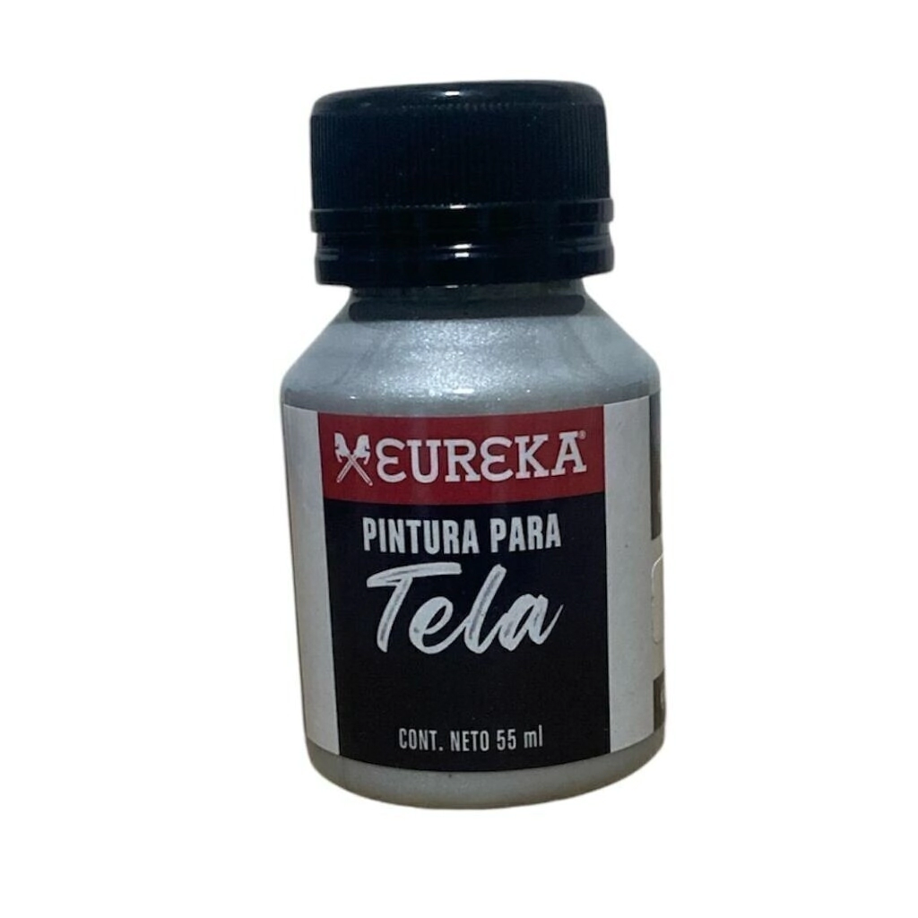 EUREKA PINTURA TELA x 55cc METALIZADA