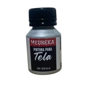 EUREKA PINTURA TELA x 55cc METALIZADA