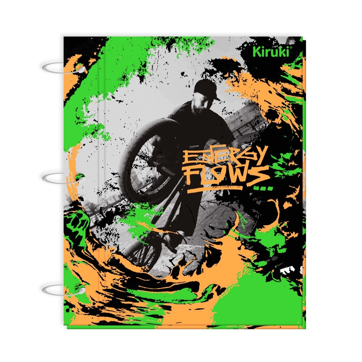 CARPETA KIRUKI TAPA N�3 GRAFFITI