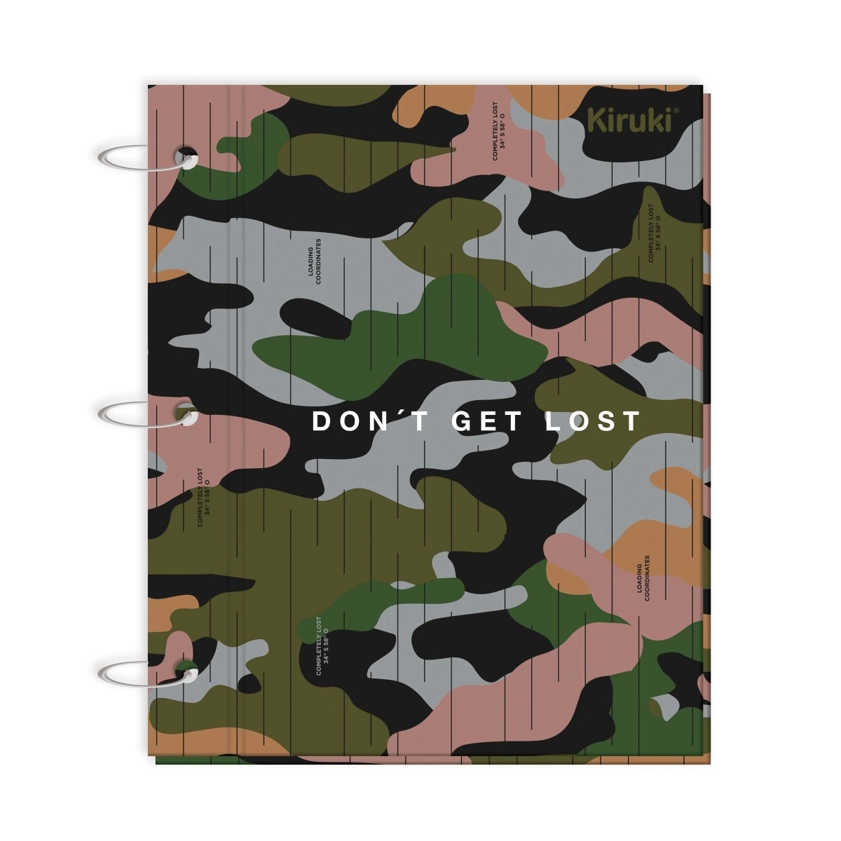CARPETA KIRUKI TAPA N�3 CAMO