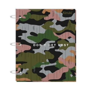 CARPETA KIRUKI TAPA N&ordm;3 CAMO