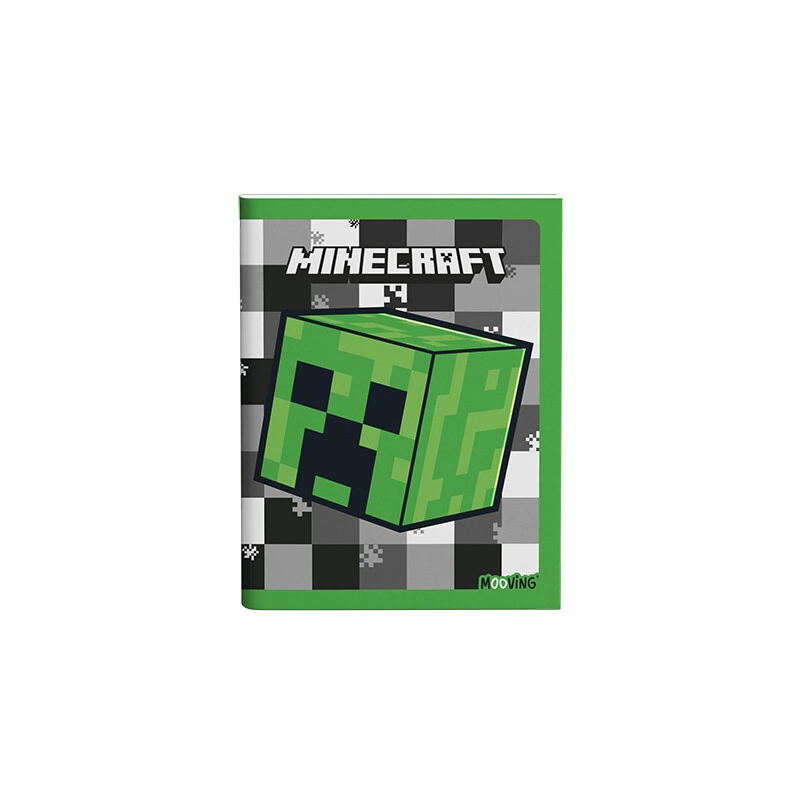 CUADERNO MOOVING 16x21 T/F MINECRAFT x 48hjs RY