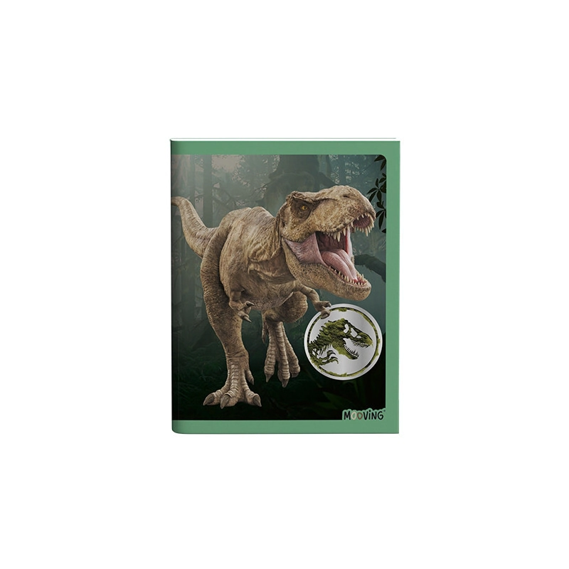 CUADERNO MOOVING 16x21 T/F JURASSIC WORLD x 48hjs RY