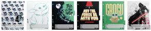 SEPARADOR MOOVING N&ordm;3 STAR WARS x 6hjs