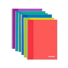 CUADERNO HUSARES TRENDY 16 x 21 x 80hjs CD