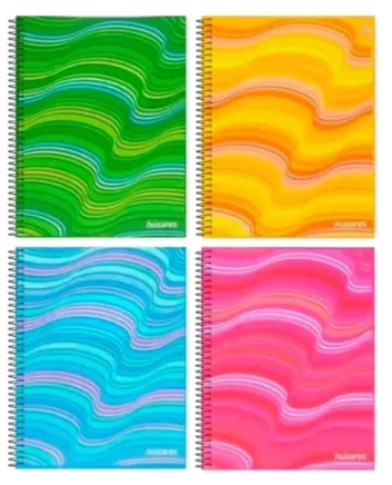 CUADERNO HUSARES TRENDY 16 x 21 x 80hjs RY
