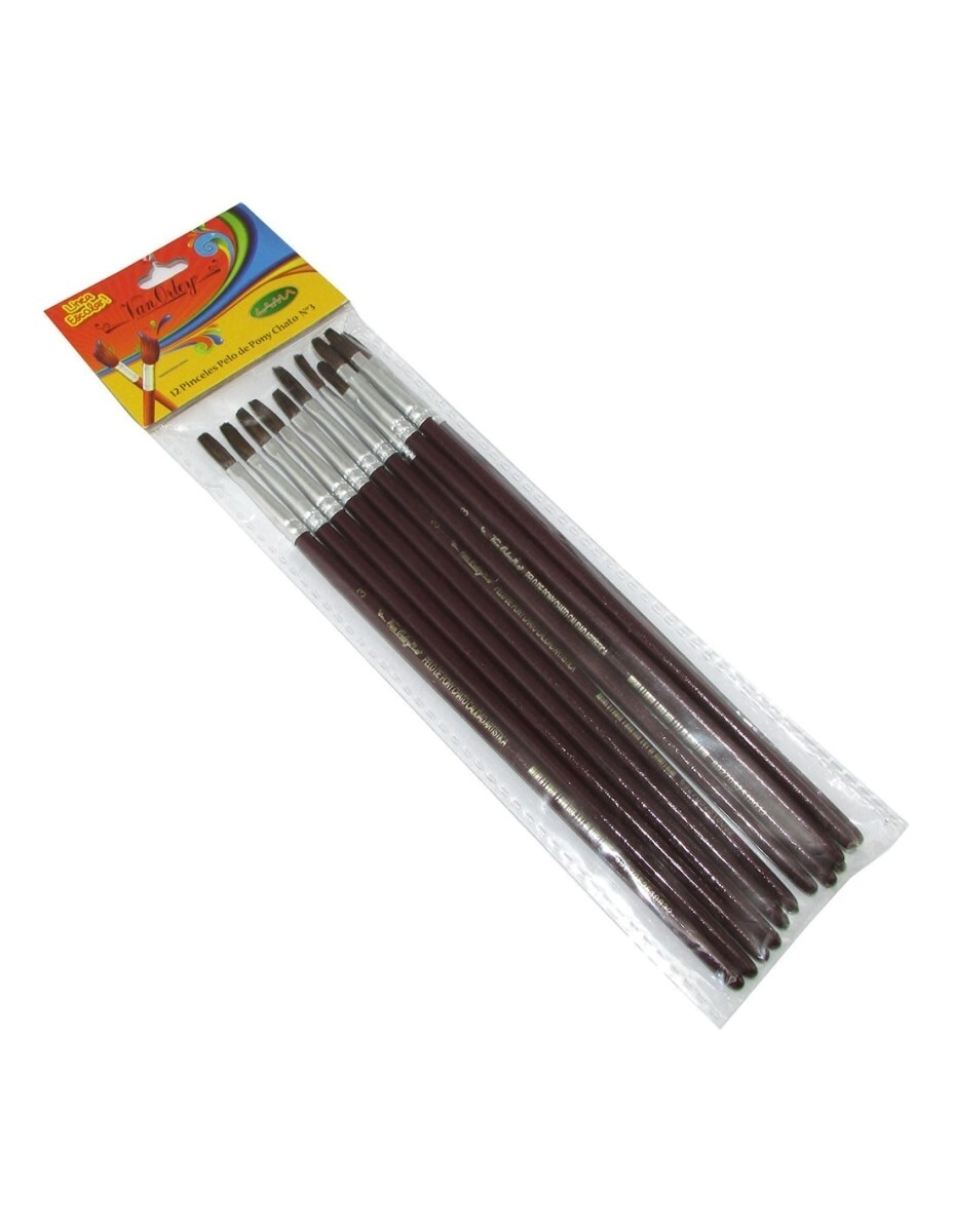 PINCEL VAN ORLEY CHATO N�3 x 12u