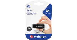PEN DRIVE VERBATIM ERGO USB 2.0 64 GB/GO