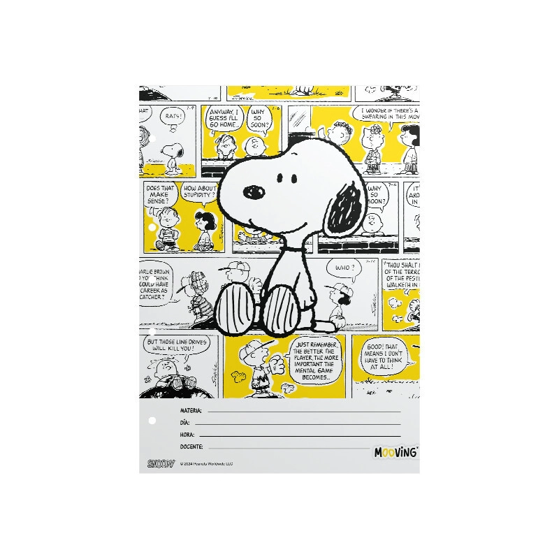 SEPARADOR MOOVING A4 SNOOPY