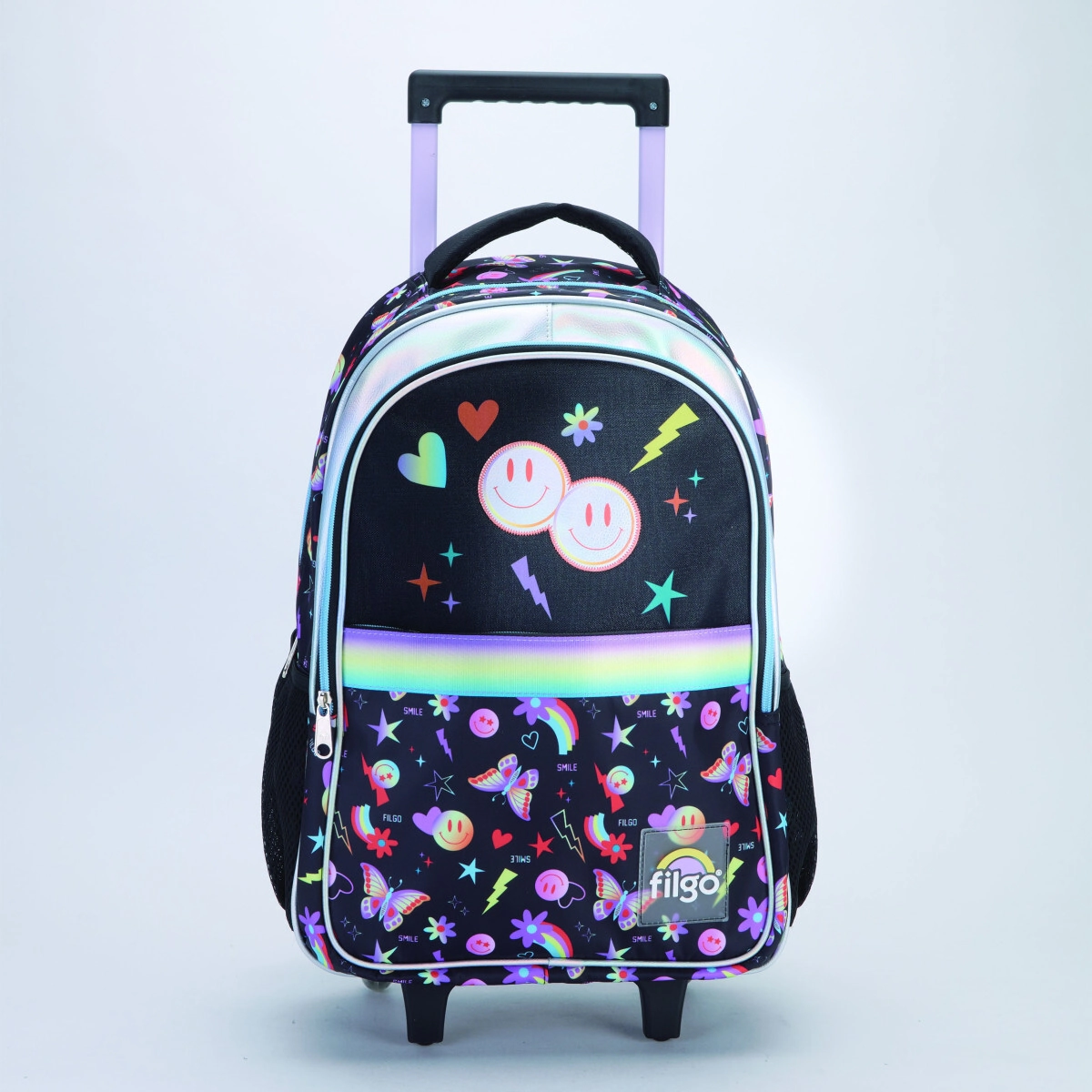 MOCHILA FILGO STARPAK 18" CON CARRITO / EMOJI