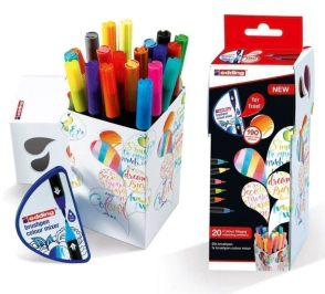MARCADOR EDDING SET COLOUR HAPPY E-1340/20 x 20u + 1 S