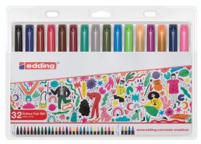 MARCADOR EDDING SET COLOUR FUN SET x 32u