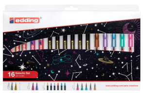 MARCADOR EDDING SET GALACTIC x 16u