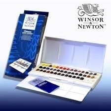 WINSOR&NEWTON ACUARELA STUDIO SET x 46pz