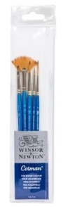 WINSOR&NEWTON PINCEL COTMAN BRUSH SHORT x 5pz