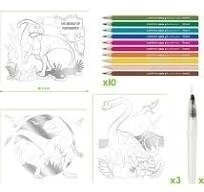 KIT MAPED AQUART ART - DINOSAURIOS