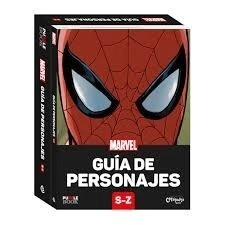 LIBRO MARVEL GUIA PERSONAJES + ROMPECABEZAS S - Z