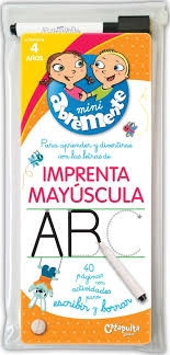 LIBRO ABREMENTE MINI IMPRENTA MAYUSCULA