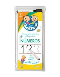 LIBRO ABREMENTE MINI NUMEROS