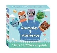 LIBRO ANIMALES Y NUMERO + TITERES