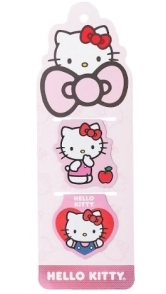 MOOVING HELLO KITTY MAGNETIC BOOKMARKS x 2u