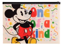 MOOVING MICKEY MOUSE SOBRE A4 CON CIERRE ZIP