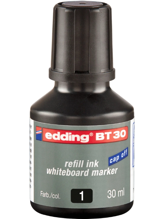 TINTA EDDING BT30 PIZARRA x 30ml NEGRO