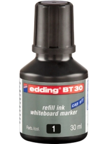 TINTA EDDING BT30 PIZARRA x 30ml NEGRO