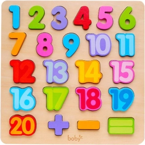 FUNNY LAND ROMPECABEZAS NUMERICO x 23 PIESAS