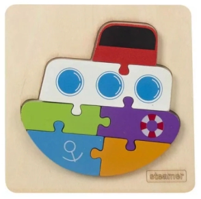 FUNNY LAND ROMPECABEZAS BARCO x 6 PIESAS